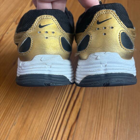 Nike P-6000 metallic gold black low top lace mens sneakers SIZE 8 - Picture 7 of 8